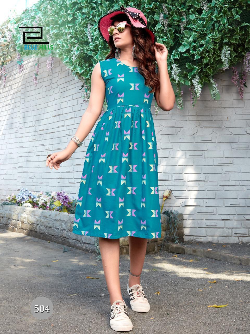 Ikkat Print Rayon Dress - Size M-xxl, Multi-color Trendy Ethnic Wear For All Seasons