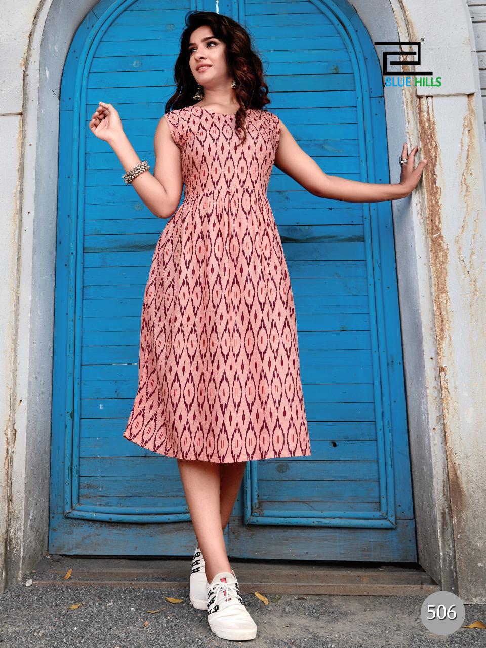 Ikkat Print Rayon Dress - Size M-xxl, Multi-color Trendy Ethnic Wear For All Seasons