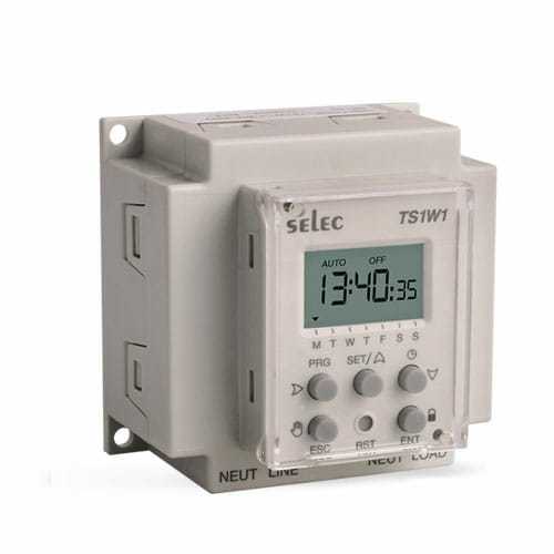 Plastic Selec Ts1W1-1-20A-230V Timer 20A 4Pin