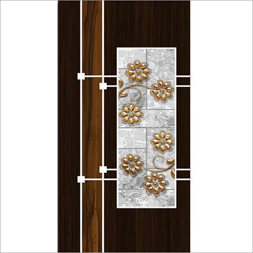 Floral Digital Door Print Skin