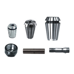 Machine Collets - Metal, ER20 Model, Outer Diameter 21mm, Inner Diameter 6.35mm | Rigid Structure Ideal for CNC Machines