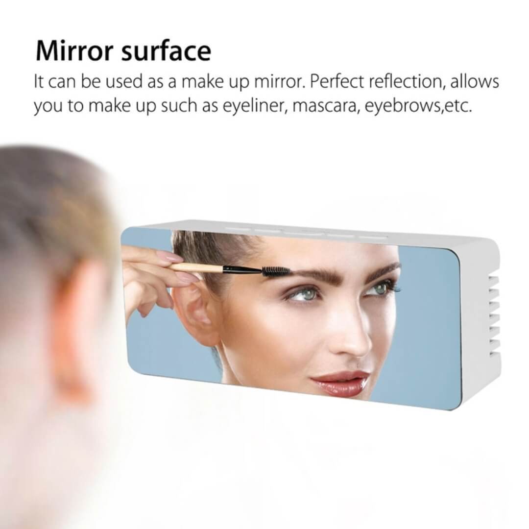 Led Mirror Clock