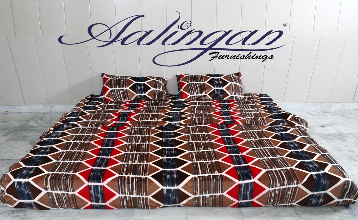 Winter Flanno Fitted Sheet - Acrylic Material, King Size 1828.8mm | Elegant Wow Prints, Soft And Warm Design