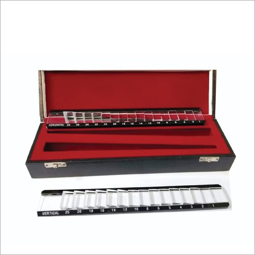 ग्लास एएसएफ प्रिज्म बार सेट वर्टिकल एंड हॉरिजॉन्टल