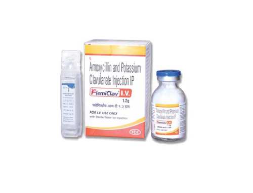 Amoxicillin & Potassium Clavunate Injection Grade: A