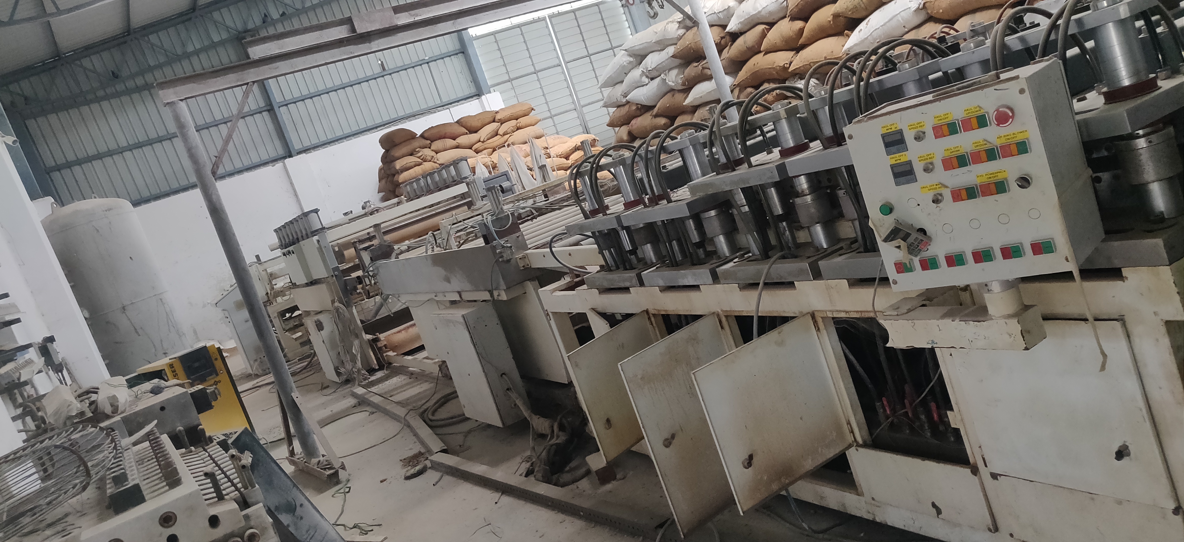Wpc Pvc Foam Sheet Extrusion Line Size: 120 Ft