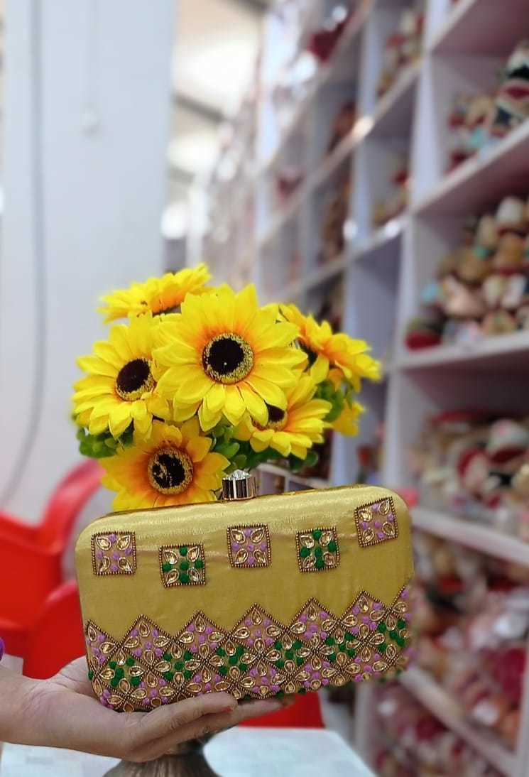 Black Unique Designer Clutch