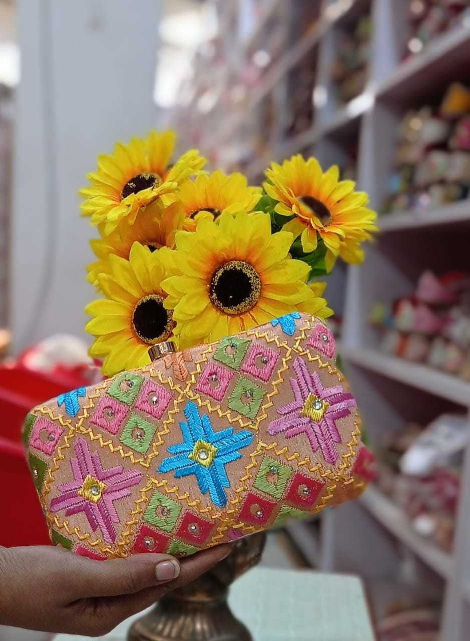 Black Partywear Clutch Online