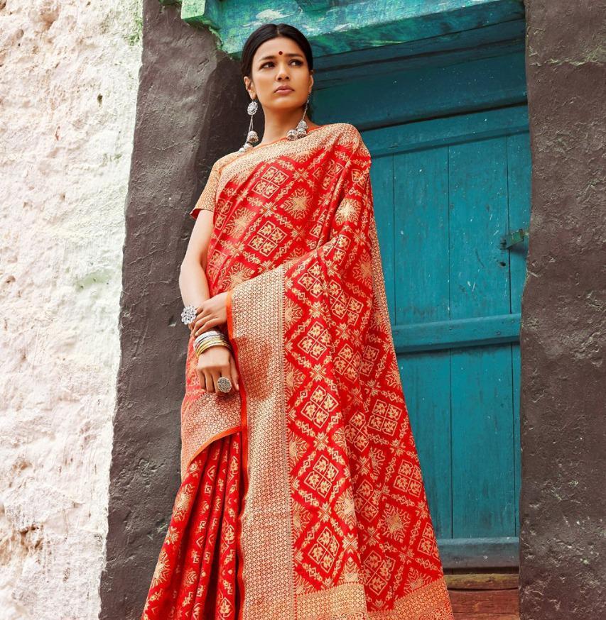 Multi Colour Fancy Saree