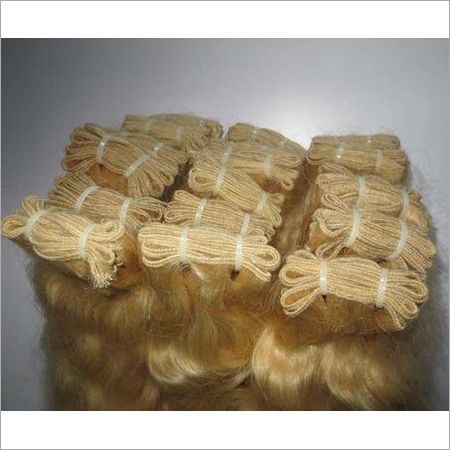 Top Grade Natural Indian Blonde Hair With Cuticles Aligned Application: Profesional