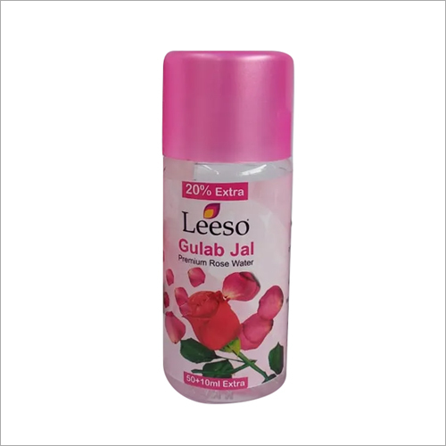 50+10 ML Rose Water - Herbal Liquid, Safe for All Skin Types | Use for Eyes, Face, Personal Care, and Skin Care