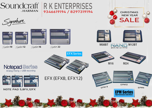 SOUNDCRAFT MIXERS