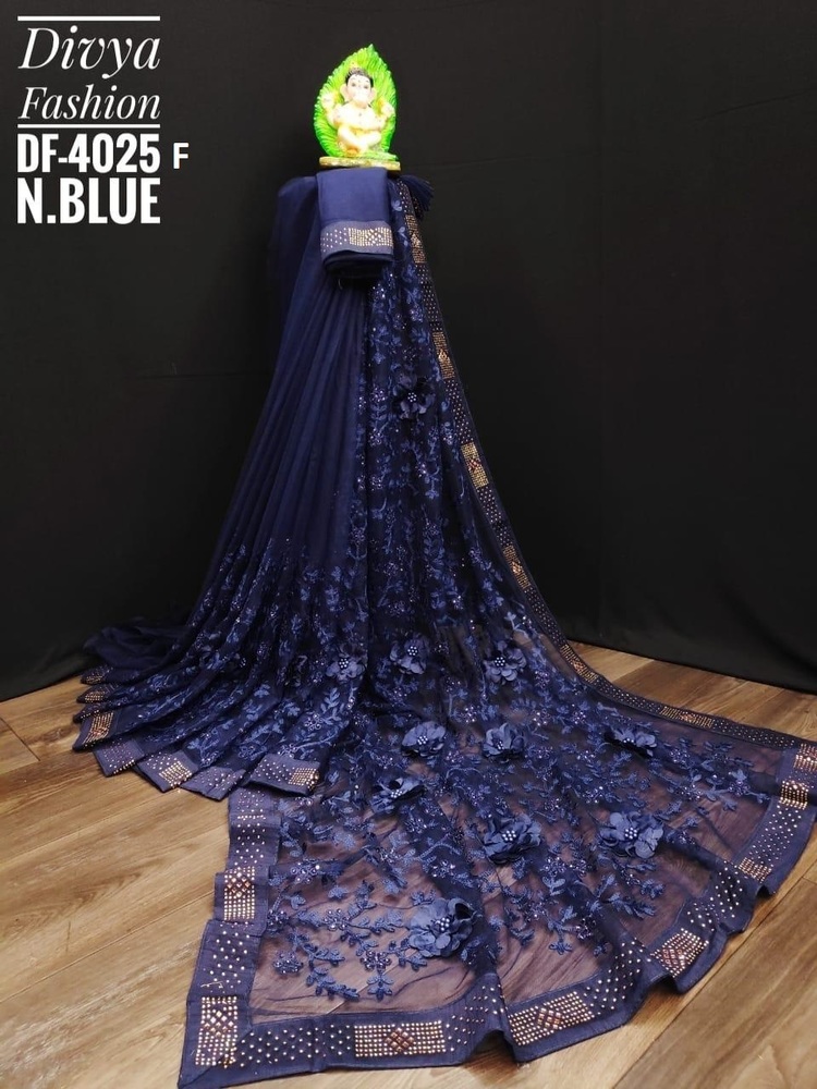 All Designer Net Saree