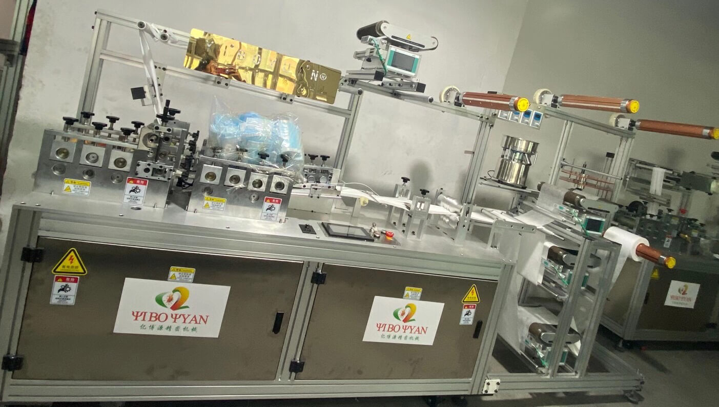 Semi-automatic 2 In 1 Fully Automatic Elastic Band Mask Machine