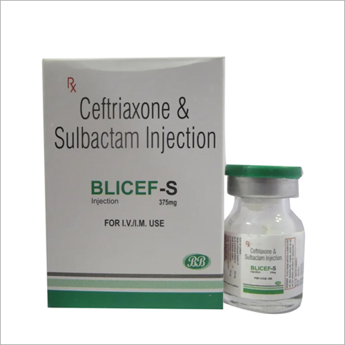 375Mg Ceftriaxone And Sulbactam Injection General Medicines