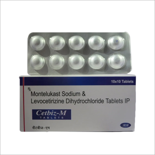 Montelukast Sodium And Levocetirizine Dihydrochloride Tablets IP - General Medicine Tablets, Dosage As Directed by Doctor, Store in Dry Place