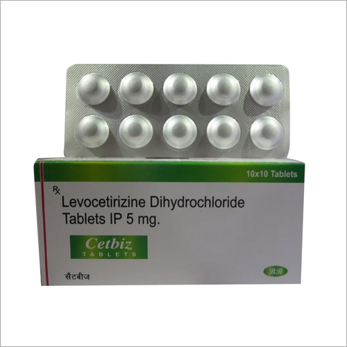 5 Mg Levocetirizine Dihydrochloride Tablets Ip General Medicines