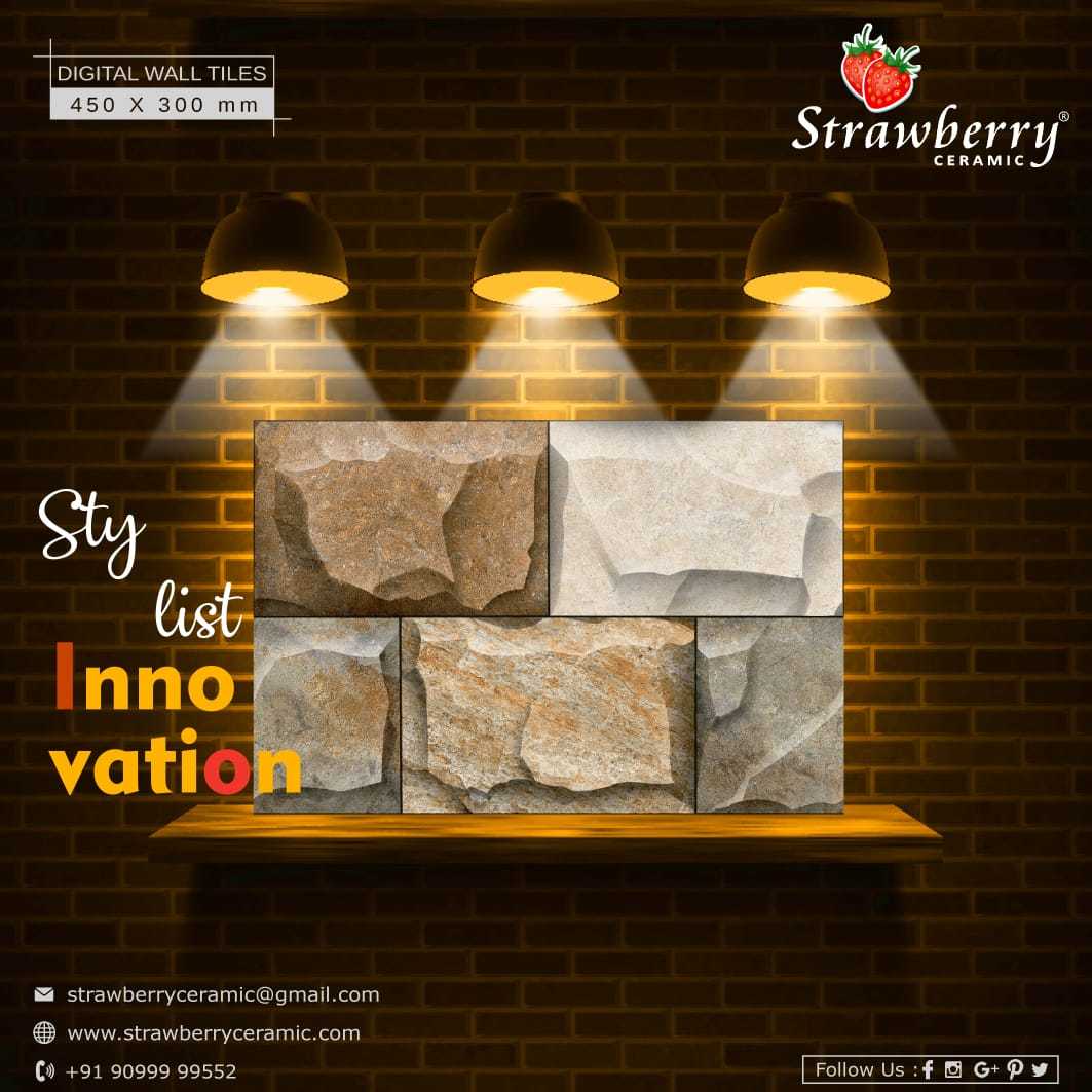 Wooden Ceramic Wall Tiles - Ceramic, 600x300 Mm, Grey | Elegant Design, Water Resistant, Easy Installation, Modern Aesthetic, Durable Material, Stain Resistant