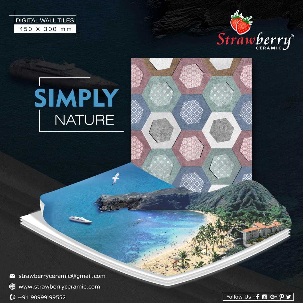 Wooden Wall Tiles - 12x12 Inches, Glossy White Ceramic Finish | Easy Installation, 8mm Thickness, 1.5 Kg Weight, Contemporary Design With Character