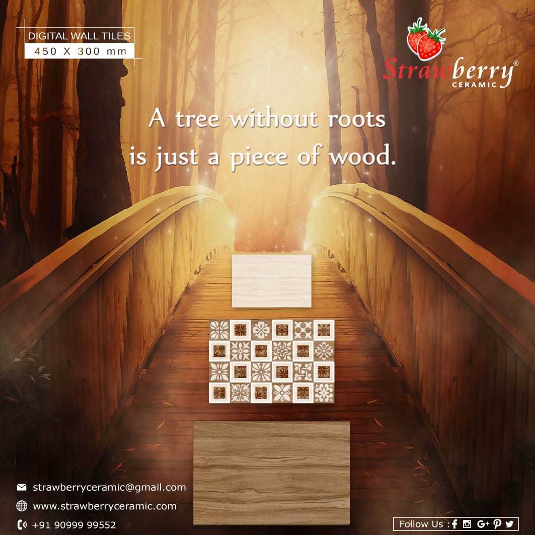 Border Wall Tiles - Porcelain, 400 X 200 Mm, Glossy Beige Finish | Contemporary Design With Natural Look And Large Rectified Sizes