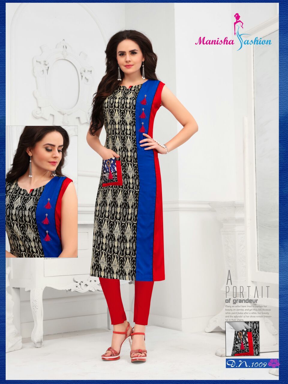 Mishti Rayon Kurtis Set - Rayon Fabric, Xl/xxl Sizes | Printed Texture, Washable, Quick Dry, Hand Wash Instructions
