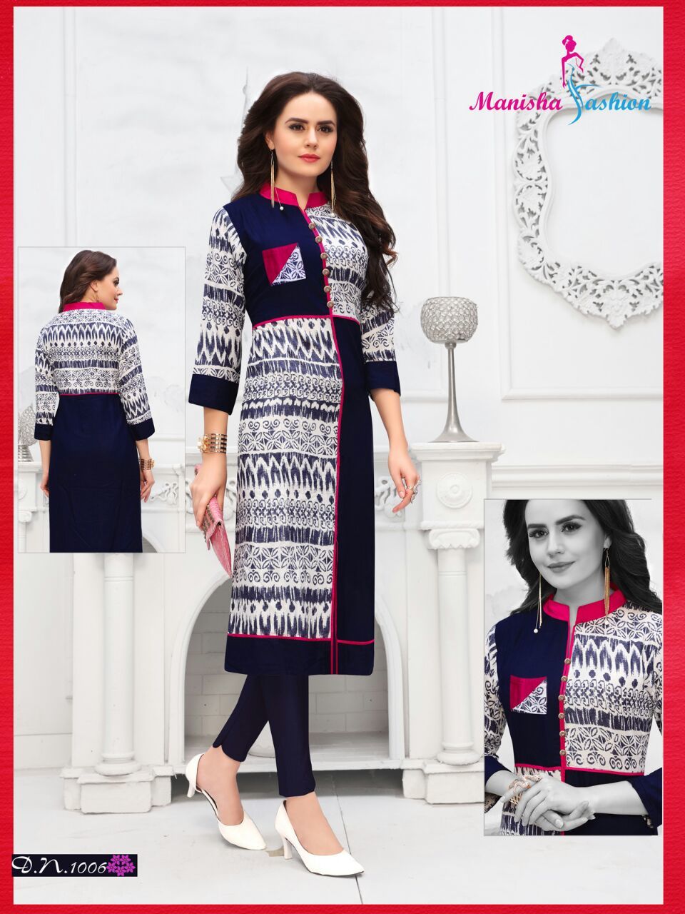 Mishti Rayon Kurtis Set - Rayon Fabric, Xl/xxl Sizes | Printed Texture, Washable, Quick Dry, Hand Wash Instructions
