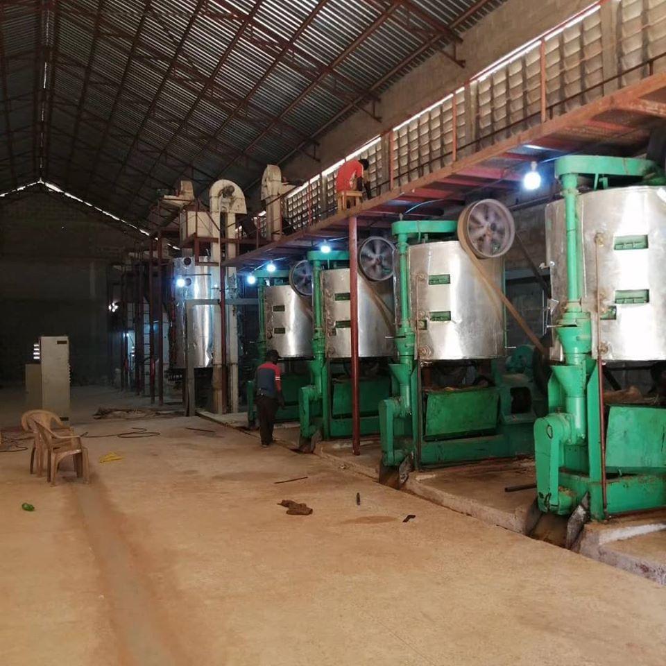 Oilseeds Cold Press Pretreatment Plant - Color: Green