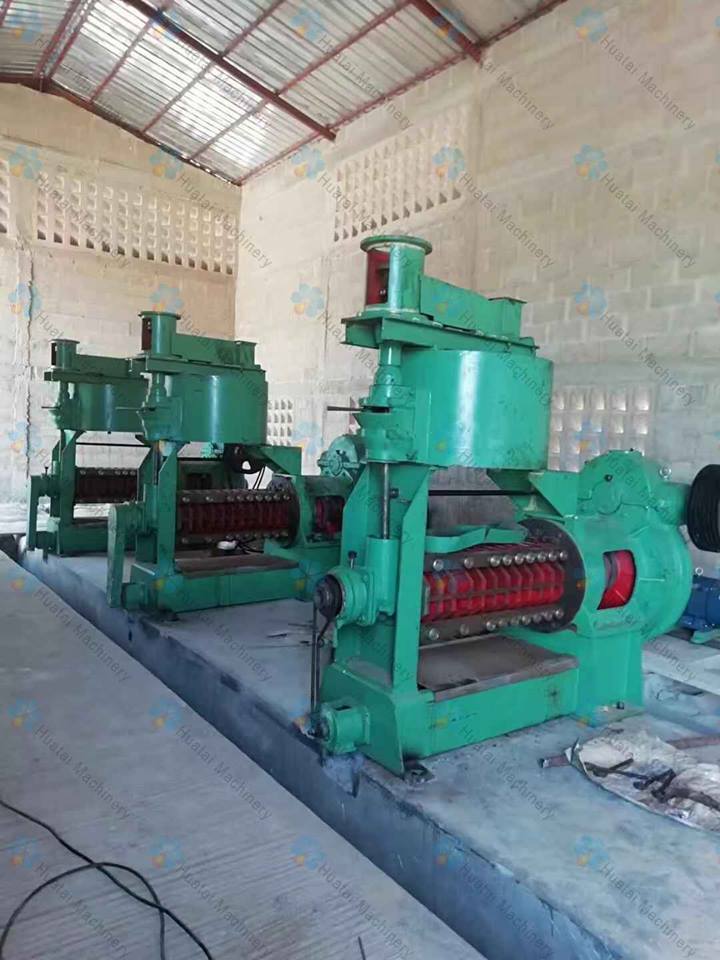 Oilseeds Cold Press Pretreatment Plant - Color: Green