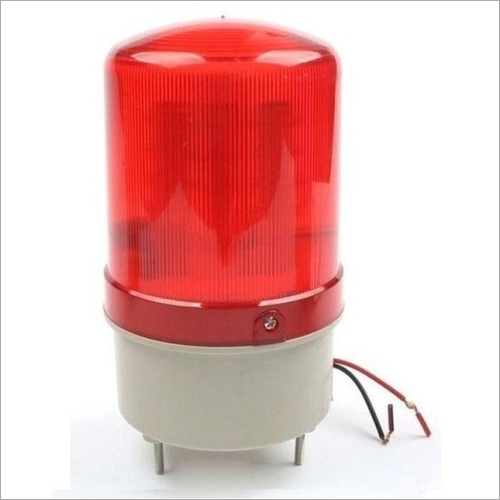 Red Led Revolving Light With Buzzer