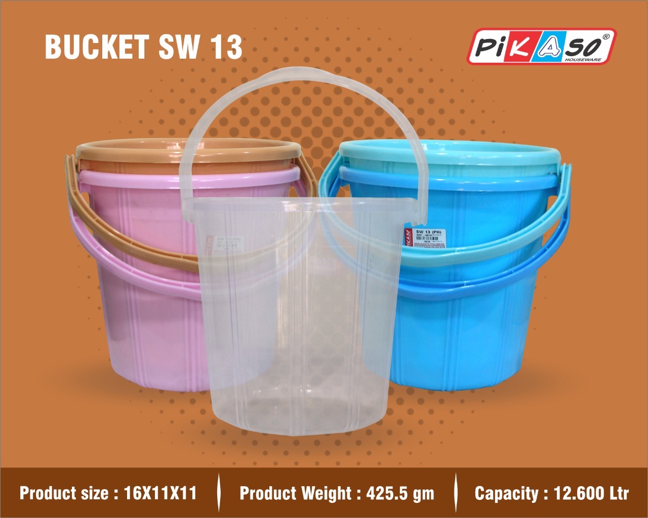 Sw 13 Bucket - Color: Cyan