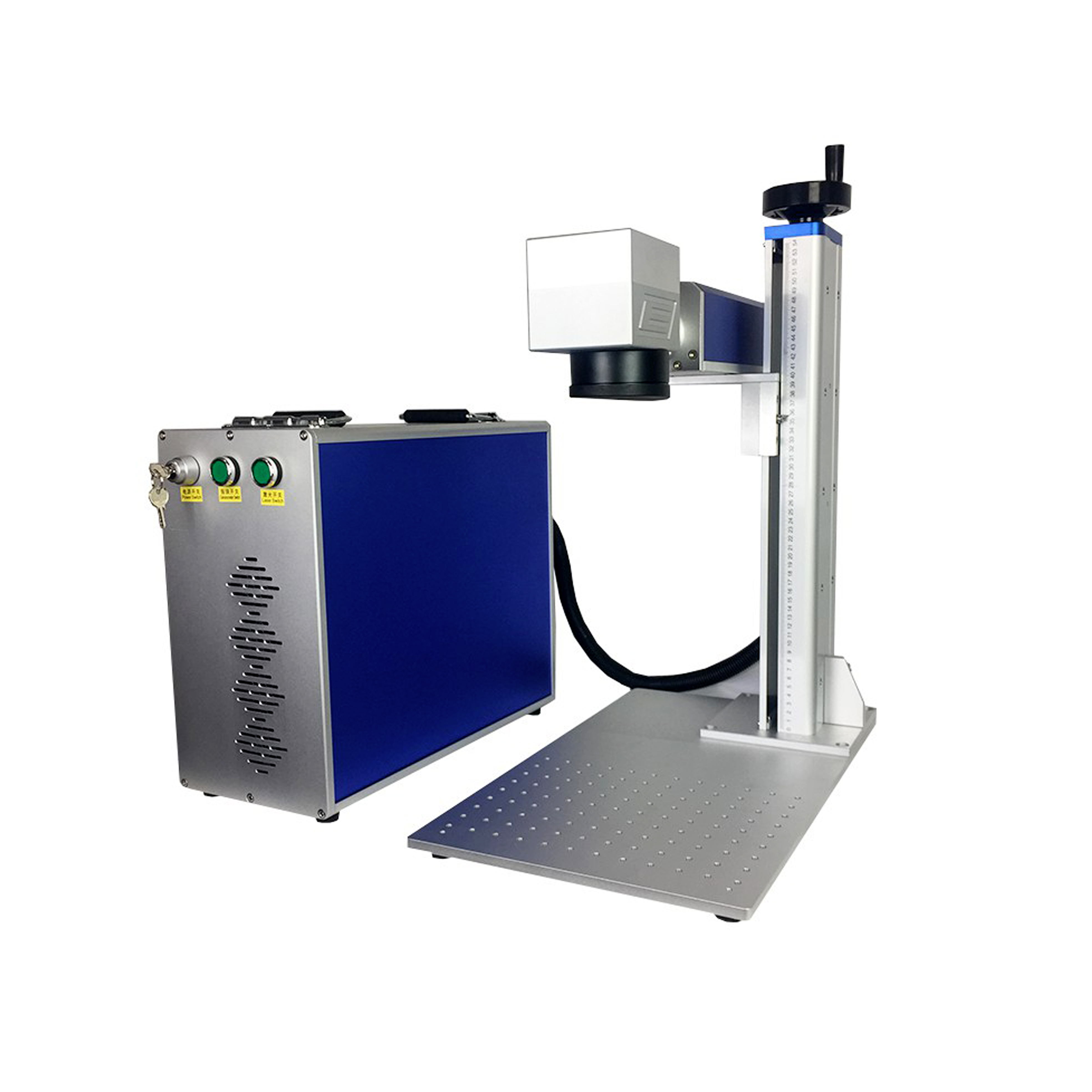 Vm-fl-w50-af Vision Media Fiber Laser Marking Machine - Color: Blue/white