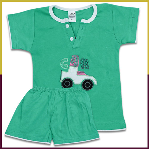 Sumix Prince Baby Boys T-shirts And Shorts Age Group: 0 - 18 Months
