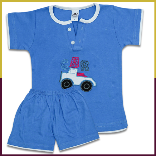 Sumix Prince Baby Boys T-shirts And Shorts Age Group: 0 - 18 Months