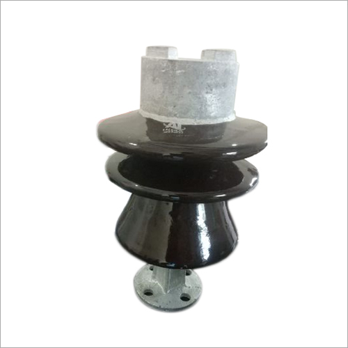 Post Insulator - Porcelain Type, 11kv Volt (V) | Brown Glazed, Long Life, High Functional Utility, Negligible Maintenance