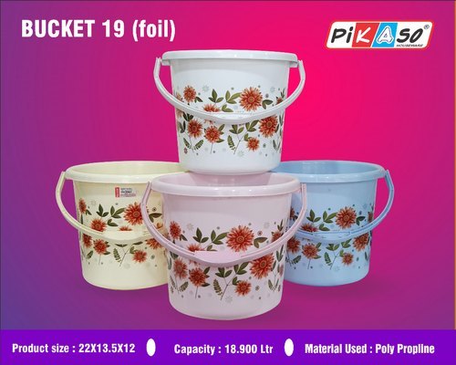 Bucket 19 (Foil) - Color: White