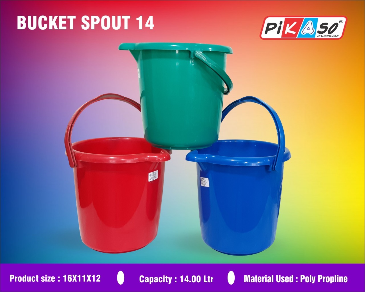 Soput 14 Bucket - Color: Red