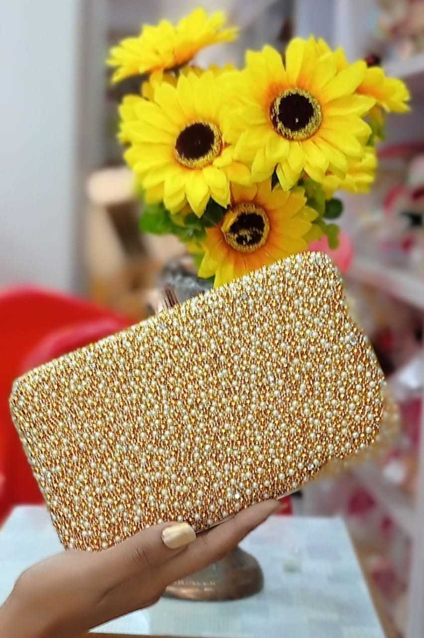 Golden Wedding Clutch