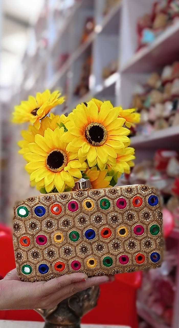 Golden Wedding Clutch