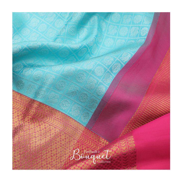 Multi Colour Woven Saree