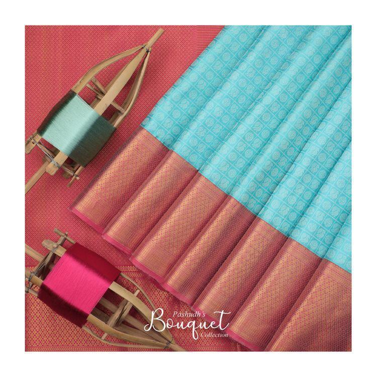 Multi Colour Woven Saree