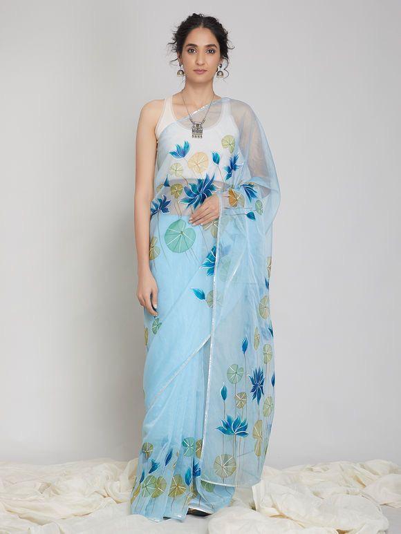Multi Colour Silk Saree