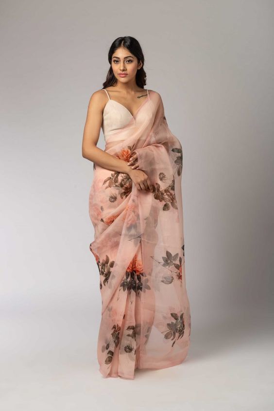 Multi Colour Silk Saree