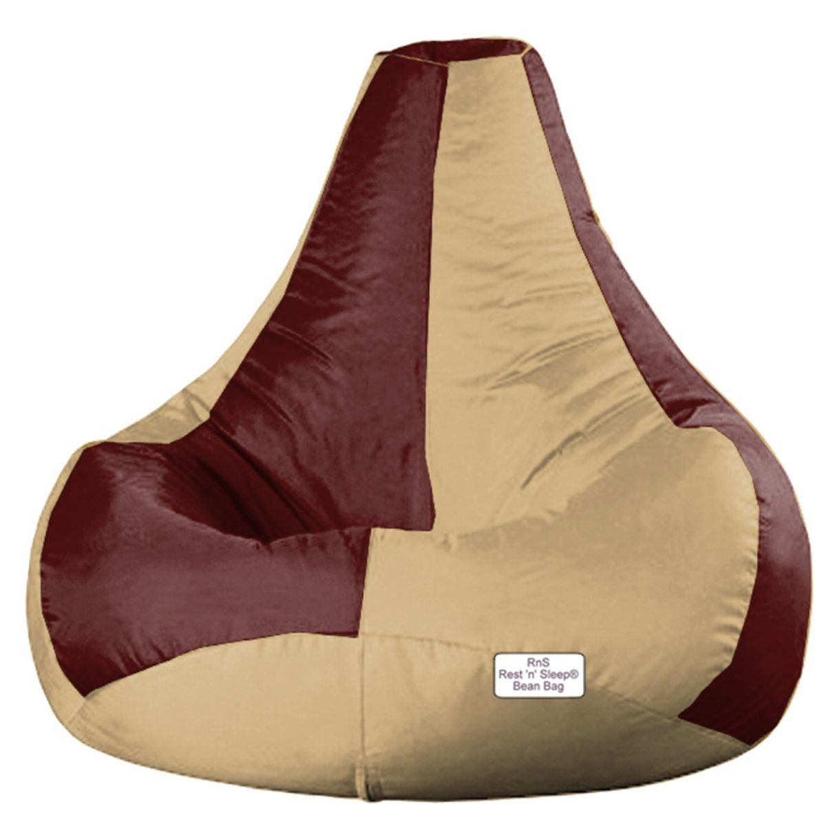 Faux Leather Tear Drop Bean Bag Cover Xxxl Without Beans