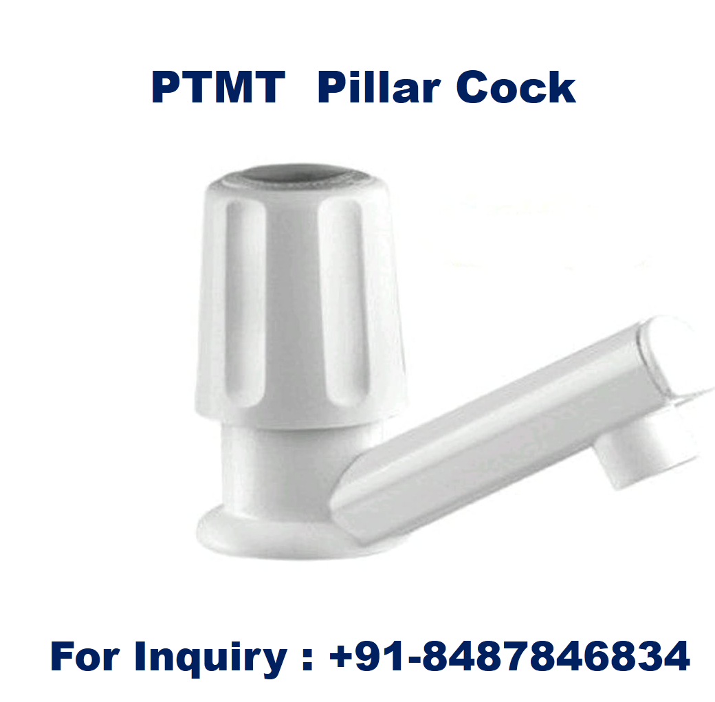 Ptmp Bib Cock - Plastic Material, Round Shape | Versatile Pvc Water Tap For Bathroom Fittings & Bathware Essentials