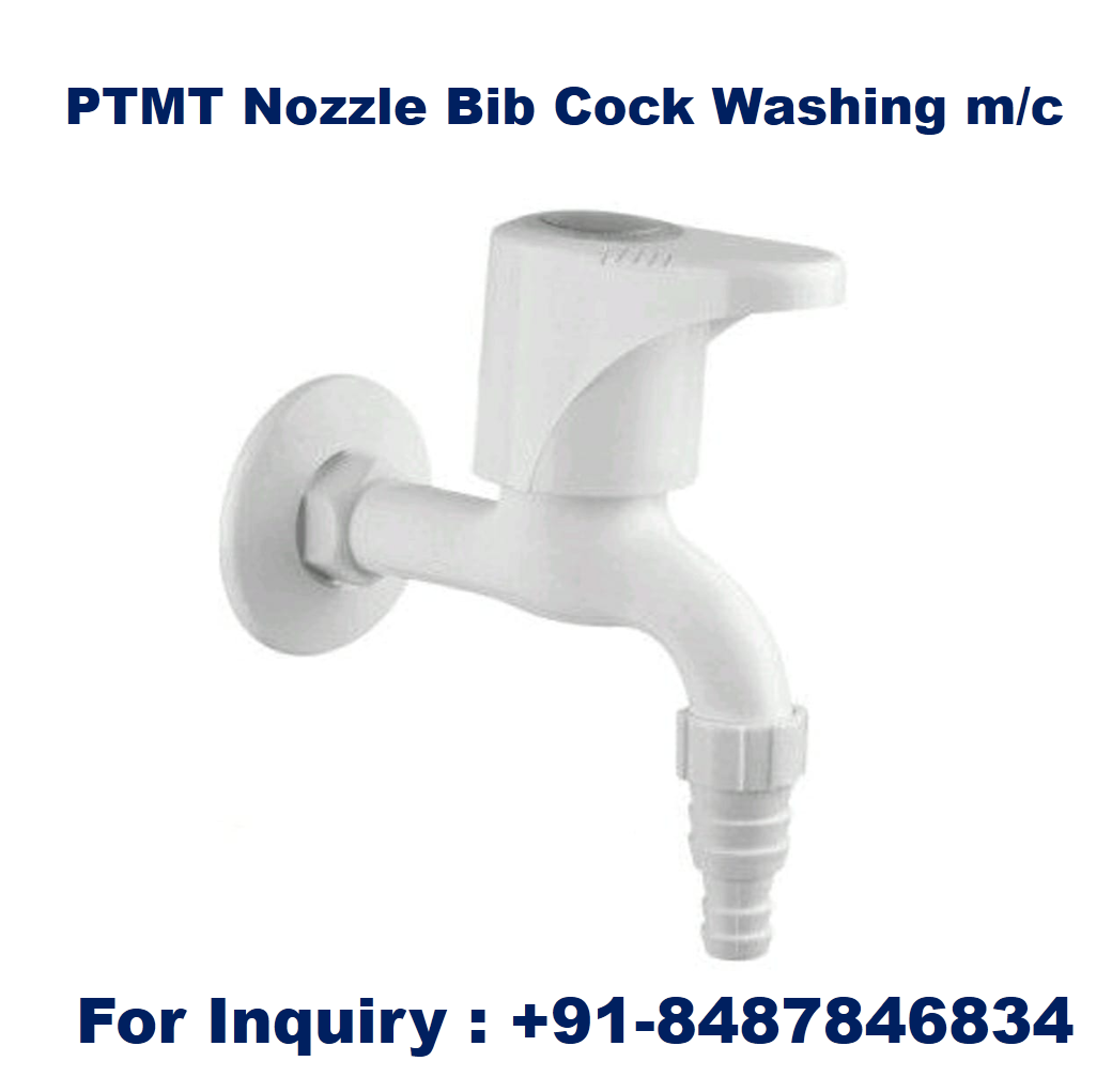Ptmp Bib Cock - Plastic Material, Round Shape | Versatile Pvc Water Tap For Bathroom Fittings & Bathware Essentials