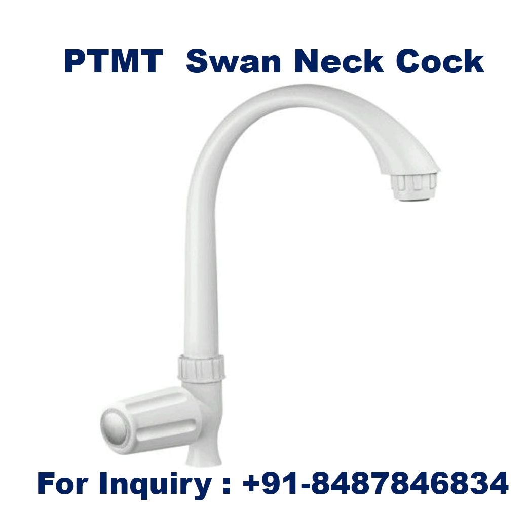 Ptmp Bib Cock - Plastic Material, Round Shape | Versatile Pvc Water Tap For Bathroom Fittings & Bathware Essentials