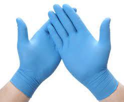Food Grade Nitrile Gloves - Nitrile Material, Mid Forearm Length, Violet Color, Powder-free, Half Dipped Coating, Ansi Certified Standard