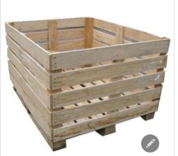 Rubberwood Crate - Durable Rubberwood, Variable Dimensions, Any Color | Expertly Finished, Damage-free, Sustained For Longer Time, Efficient Production