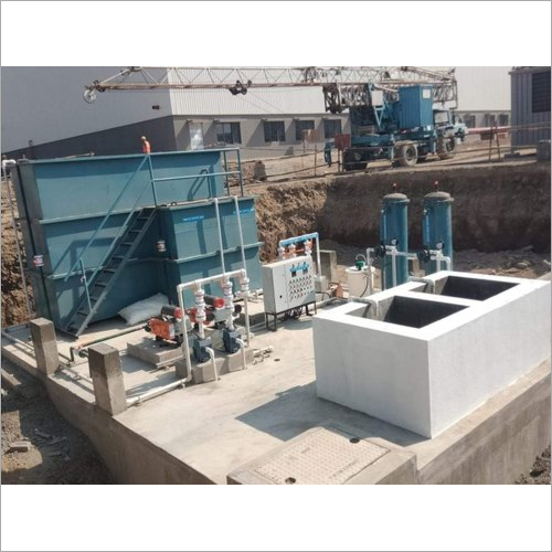 100 Kld Sewage Treatment Plant - 100 m³/Day Capacity, Mild Steel Material, Automatic Operation | MBBR Technology, Compact Design, 98% Purity Level, Low Noise