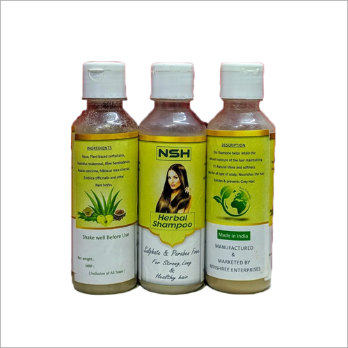 Herbal Shampoo - 200 mL Gel Formula | Promotes Hair Growth for Women